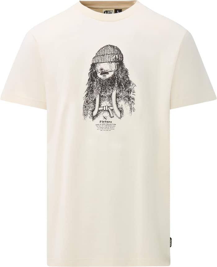 D&S Bearded Tee Natural White