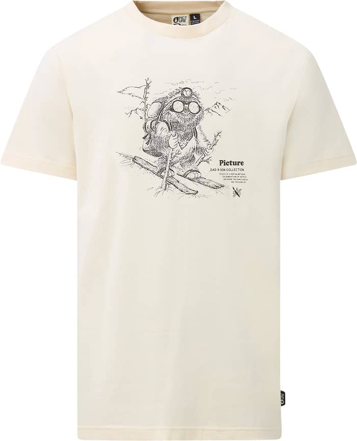 D&S Jimmy Critter Tee Natural White