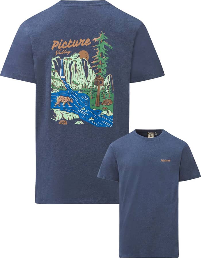 Foreska Tee Dress Blues Melange