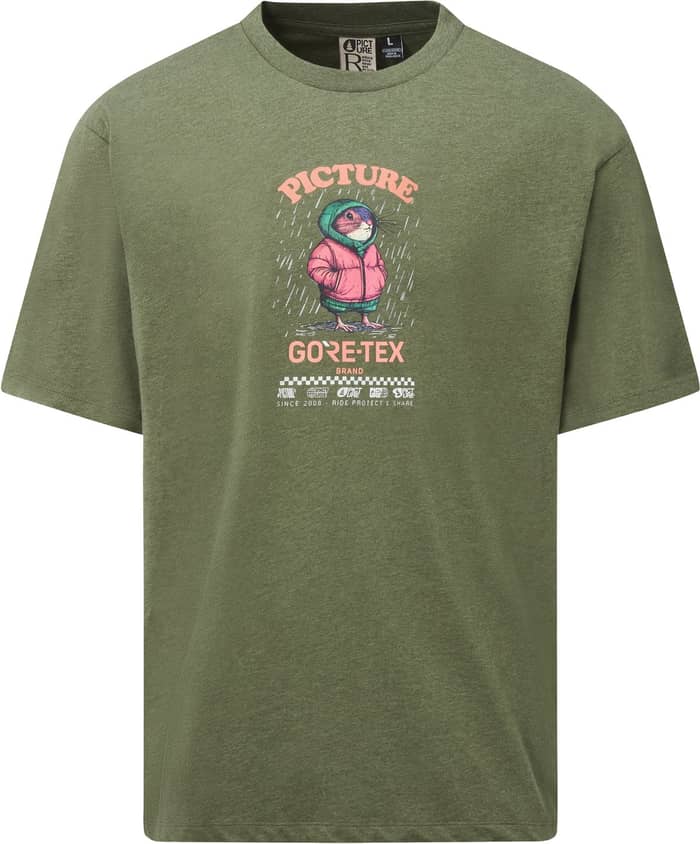 Picture X GTX Tee Grape Leaf Melange