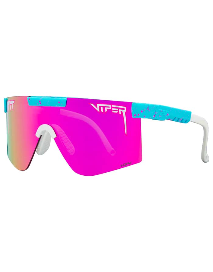 The Gobby Original Wide Turquoise/Pink HDPV Polarized Pink