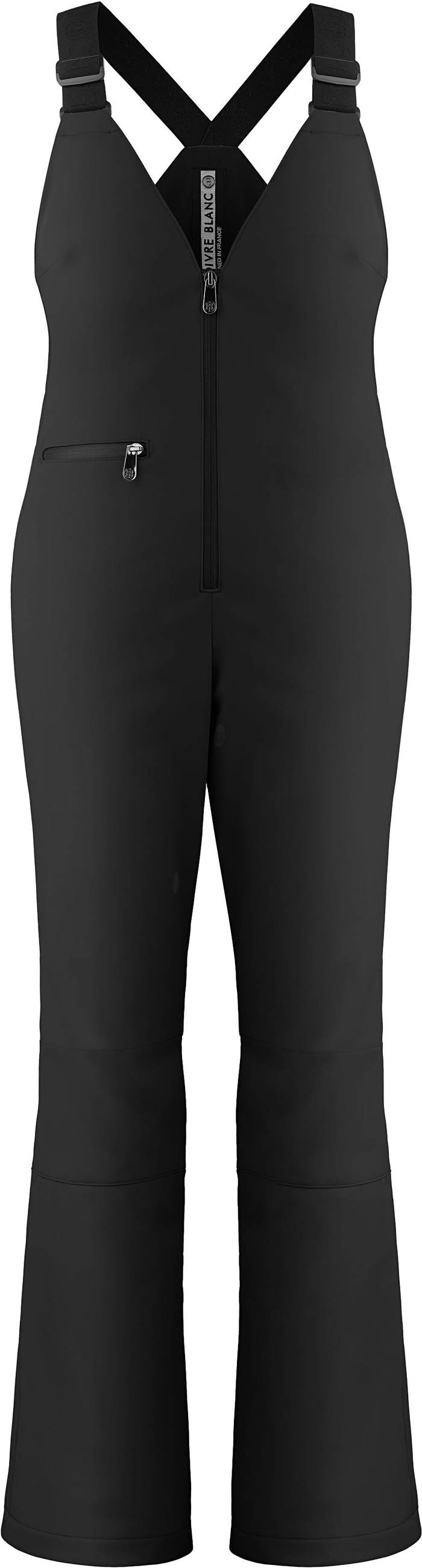 Stretch Ski Bib Pants Black