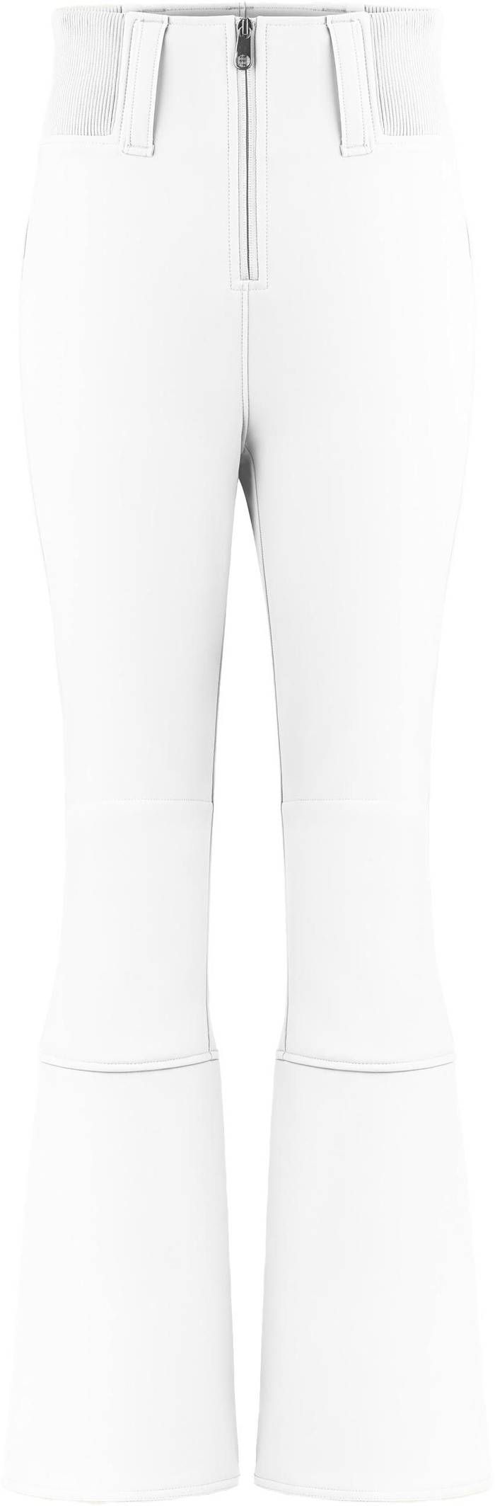 High Waist Softshell Pants White