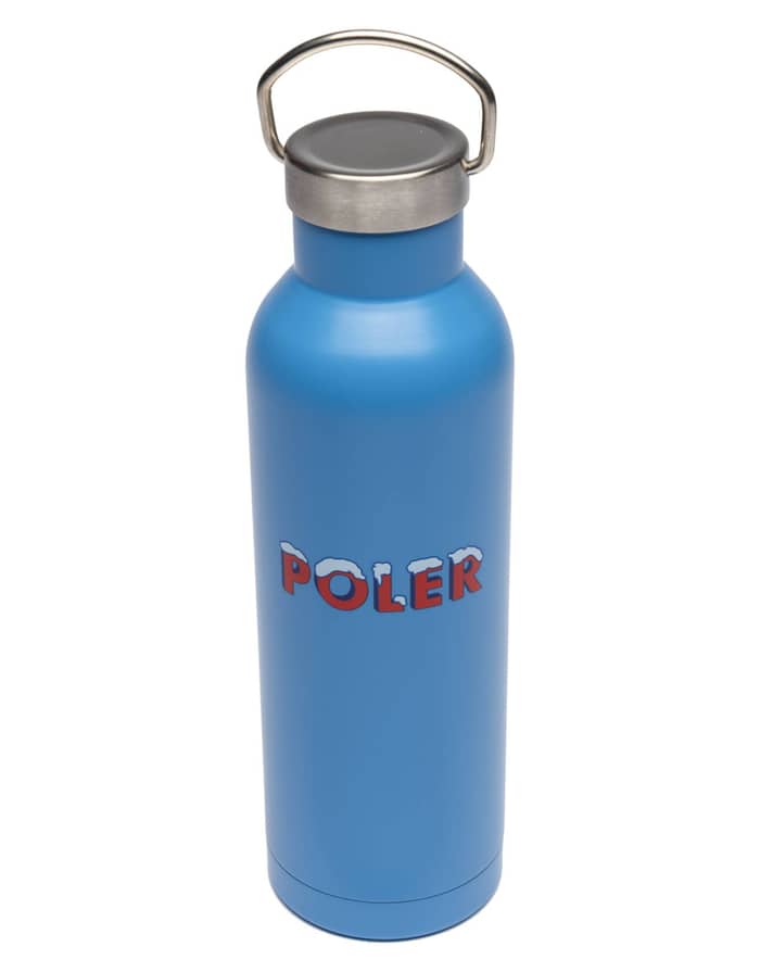 Poler Insulated Water Bottle Poler Pop Blue