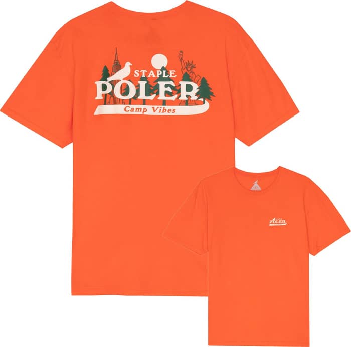 Nyc Camp T-Shirt Orange