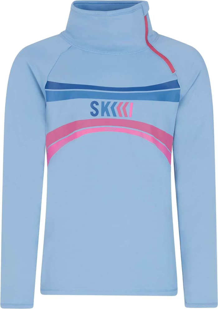 Prttutti Jr 1/4 Zip Active Top Jeanjacket Blue