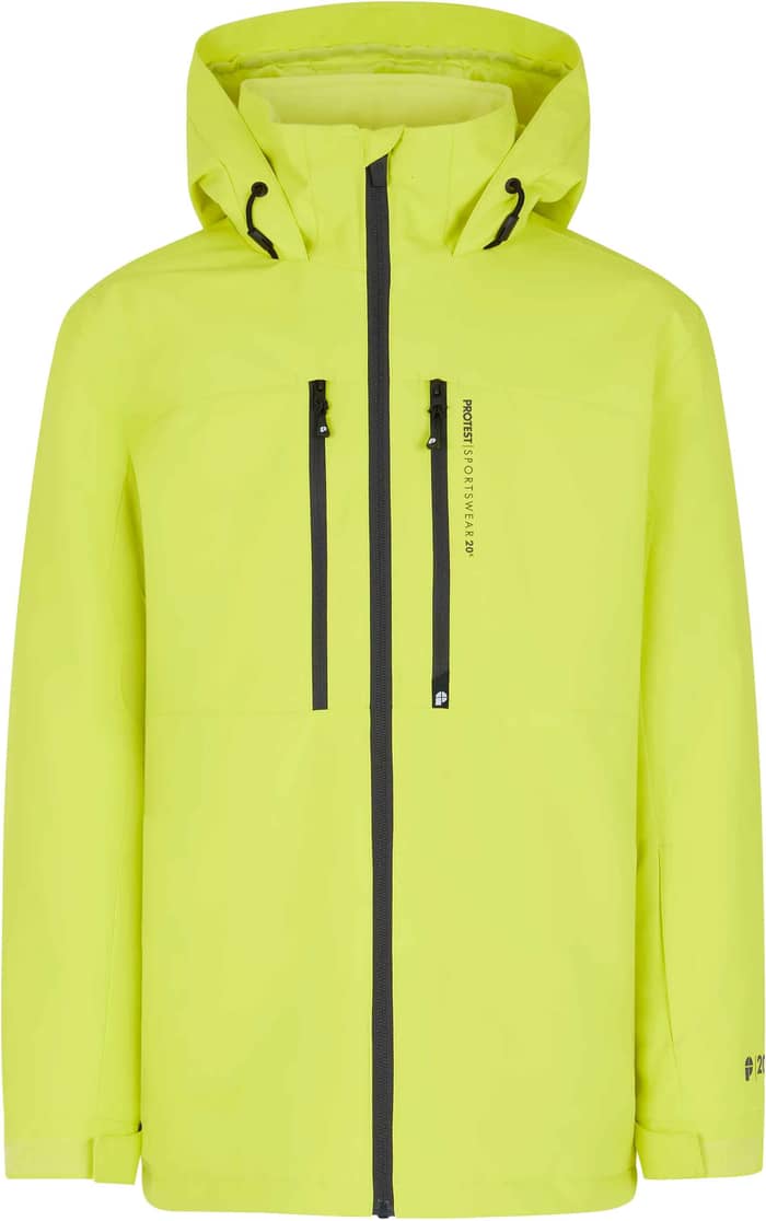 Prtflynty Jr Snowjacket Limone