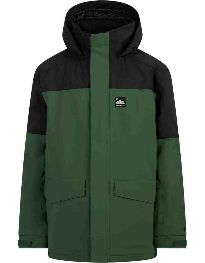 Prtewan Jr Snowjacket Kale green