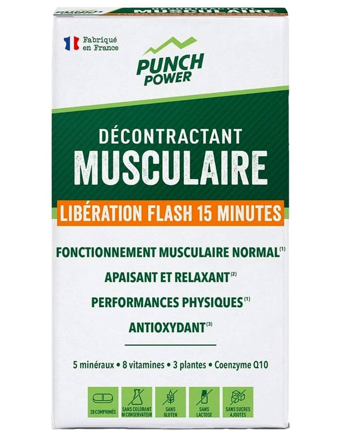 Decontractant Musculaire Flash 20 Comprimés