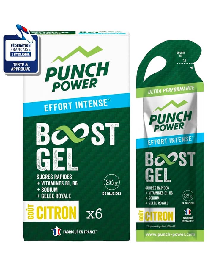 Boost Gel Effort Intense - Citron x6