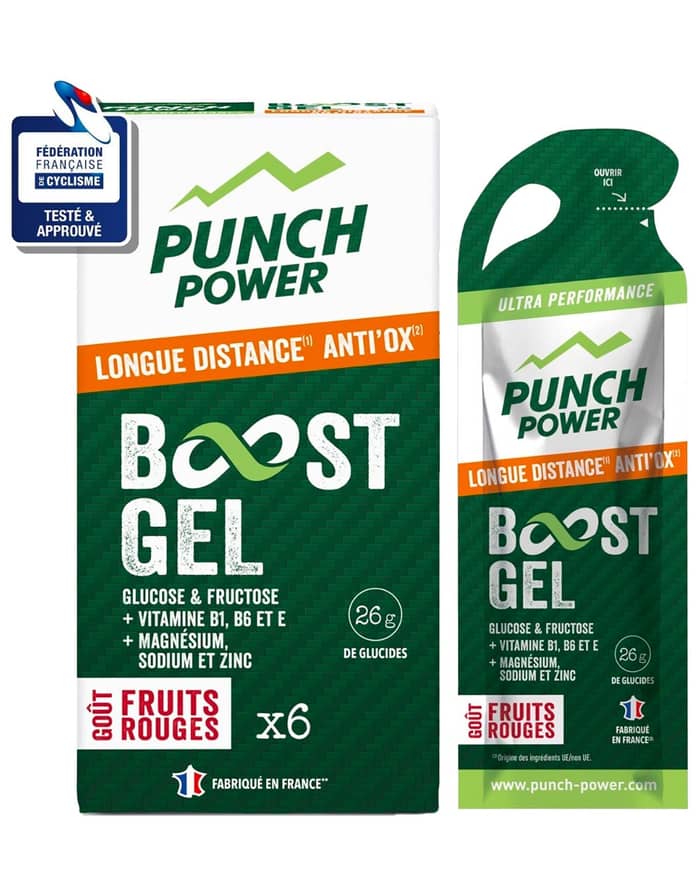 Boost Gel Longue Distance Antiox - Fruits Rouges x6