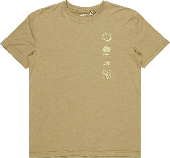 Coastal Run SS Tee Aloe Heather
