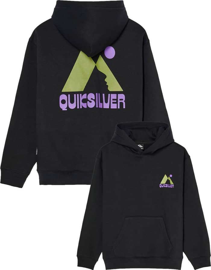 Graphic Youth Hoodie Oversized Black