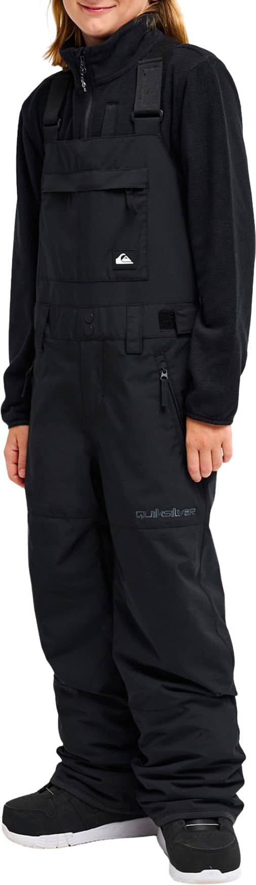 Mash Up Youth Bib True Black