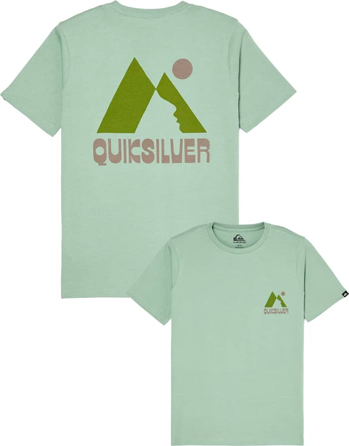Peak SS Youth Tee Iceberg Green