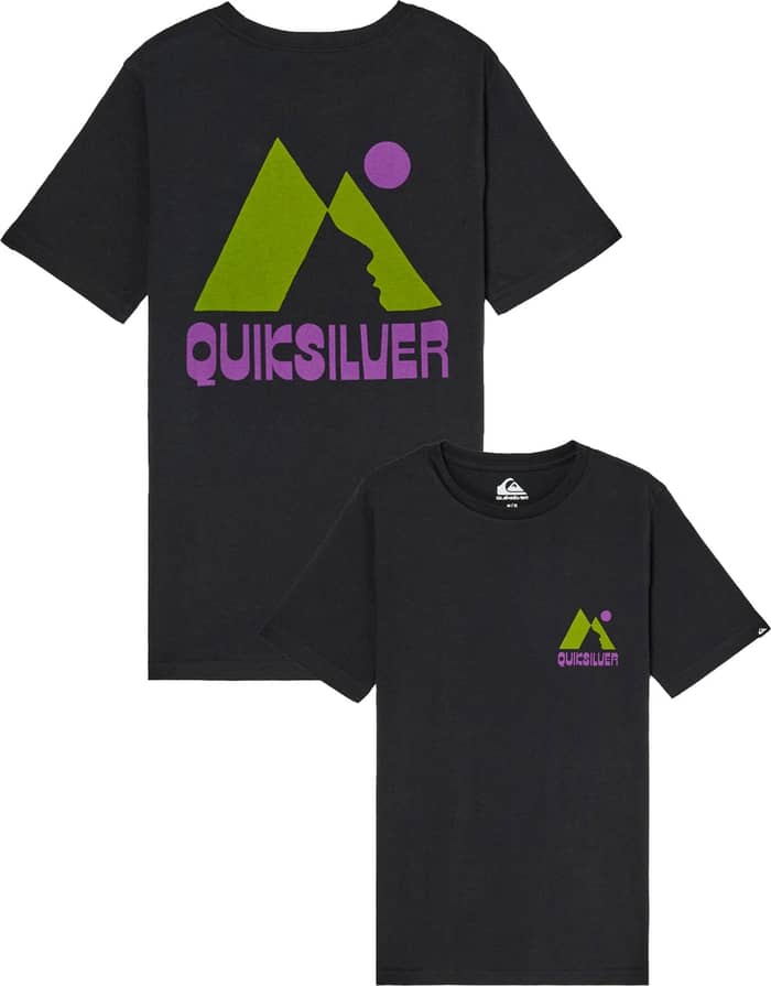 Peak SS Youth Tee Black