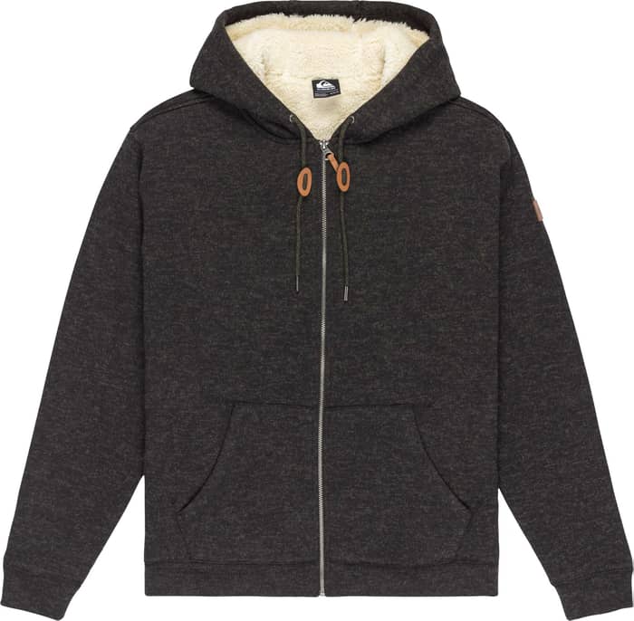 Keller Sherpa Hoodie Fleece Black Heather