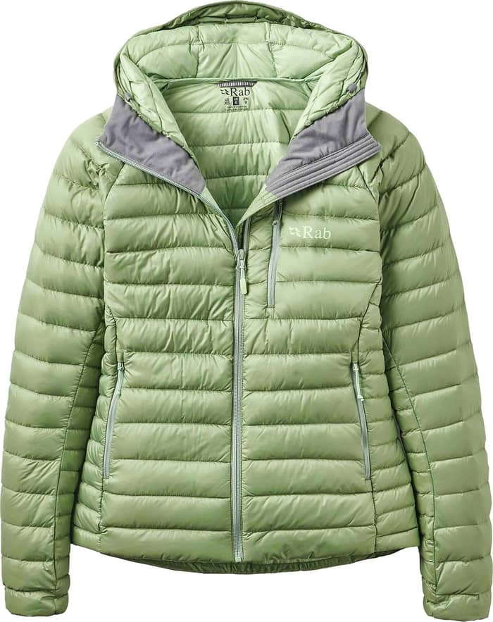 Microlight Alpine Hoody W Dark Fig Green