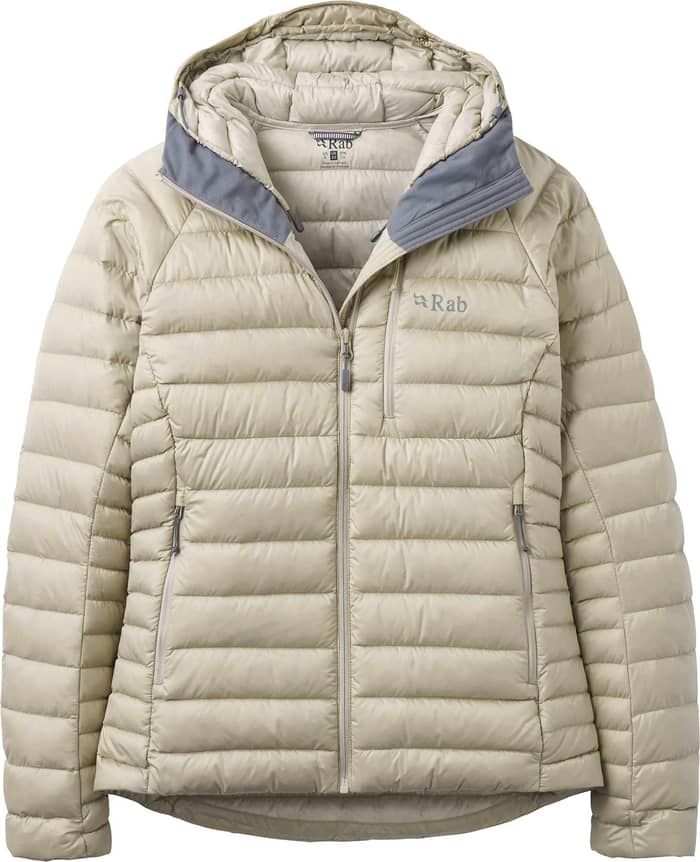 Microlight Alpine Hoody W Dark Pebble