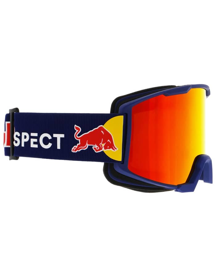 Solo Matt Dark Blue / Brown with Red Mirror
