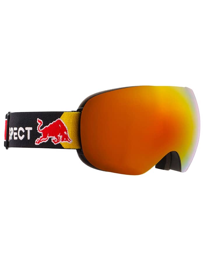 Bent Black - Brown With Red Mirror
