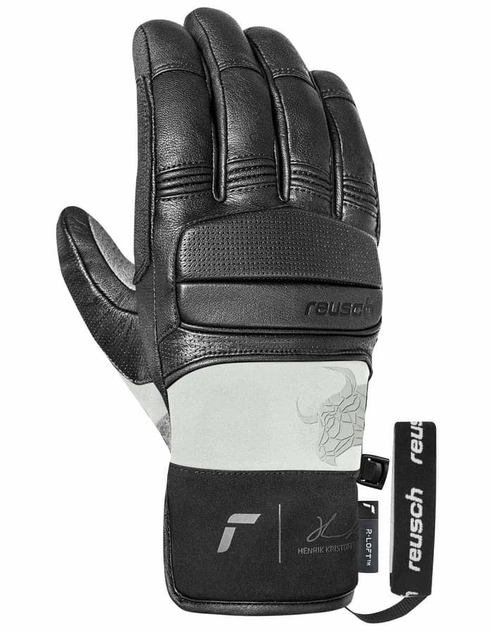 Reusch Henrik Kristoffersen Black/Glacier Grey