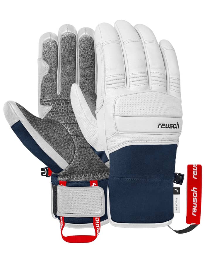 Reusch Alpine Heritage White/Dress Blue