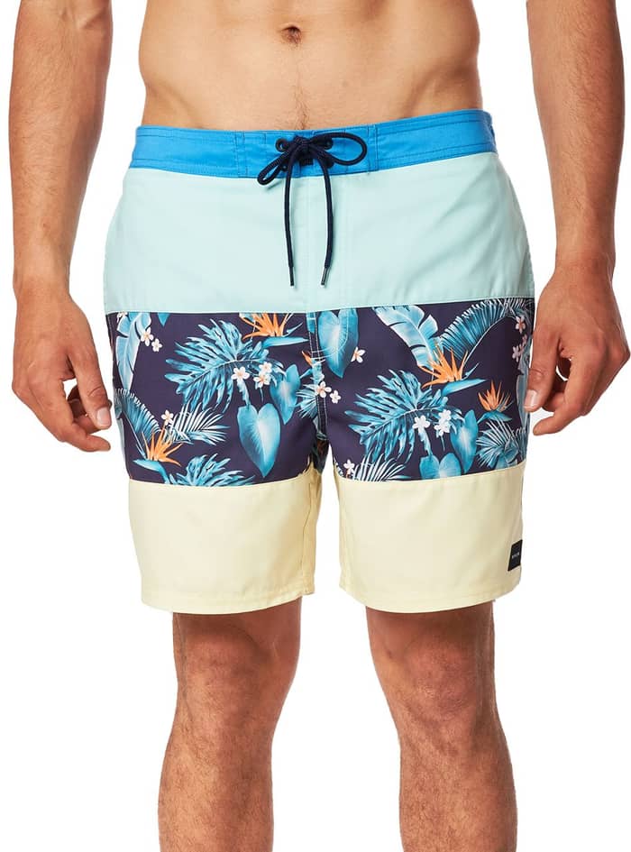 Blocking Semi Elastic Washed Aqua