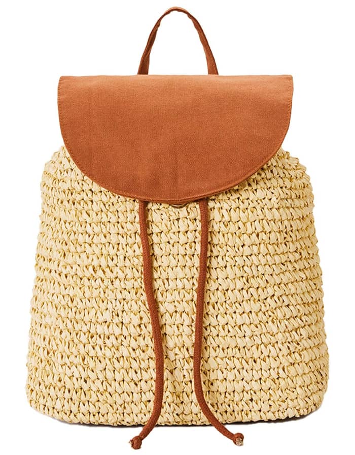 Essentials Straw 7L Backpack Natural