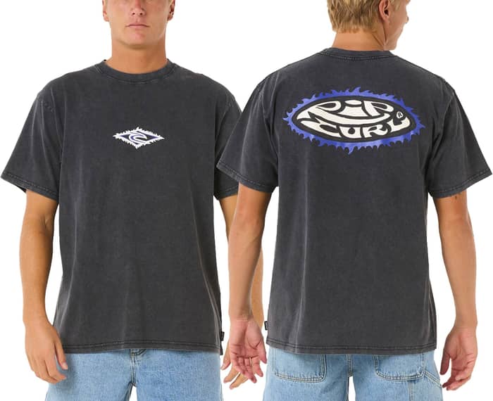 Raw Energy Sloth Tee M Black