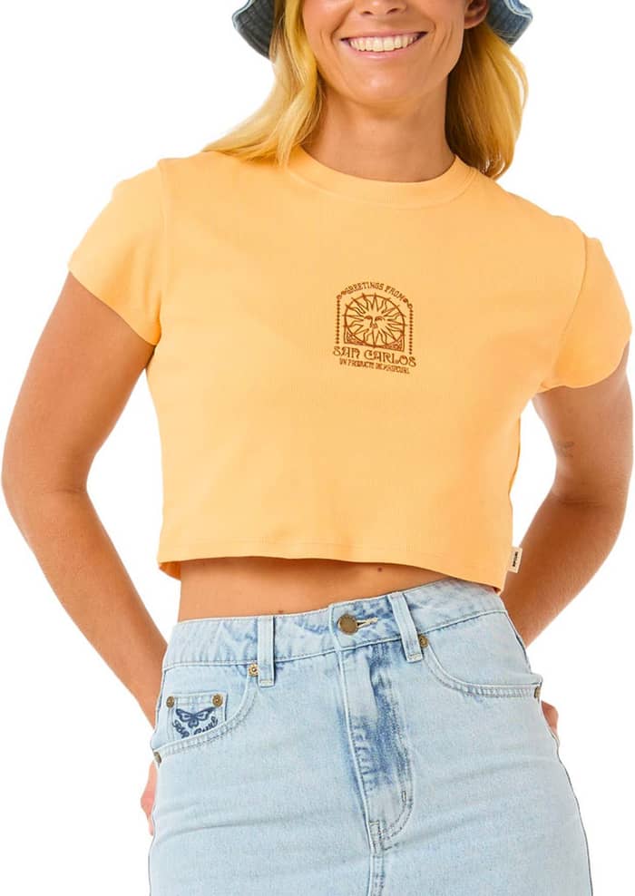 San Carlos Baby Tee W Pastel Orange