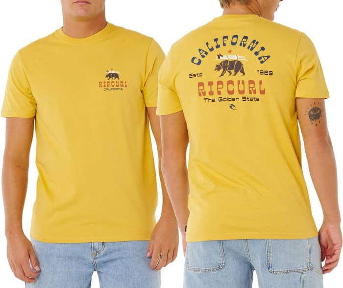 Desti Animals Tee Ochre