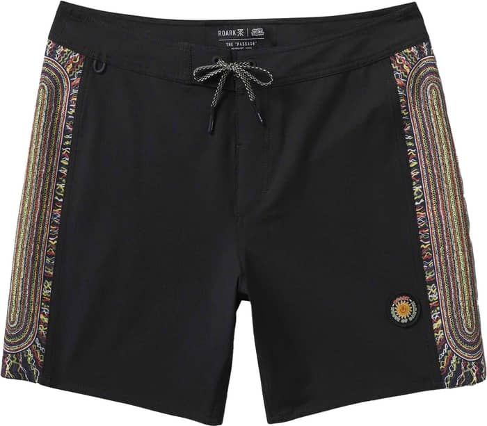 Passage Hemp Boardshort Black