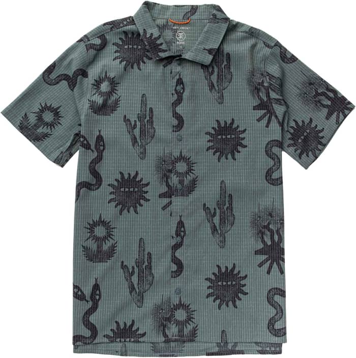 Bless Up Trail Shirt Forest