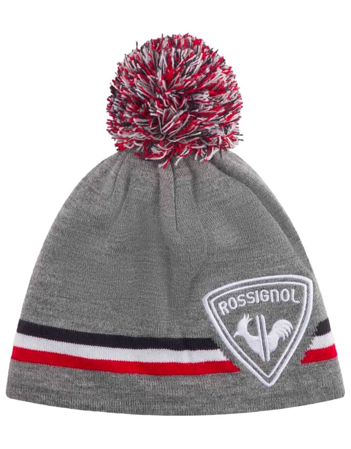 Rooster Pompon Heather Grey