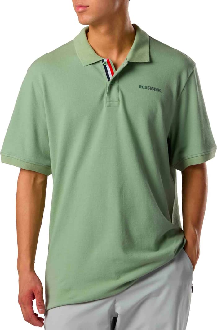 Logo Polo M Sage Green
