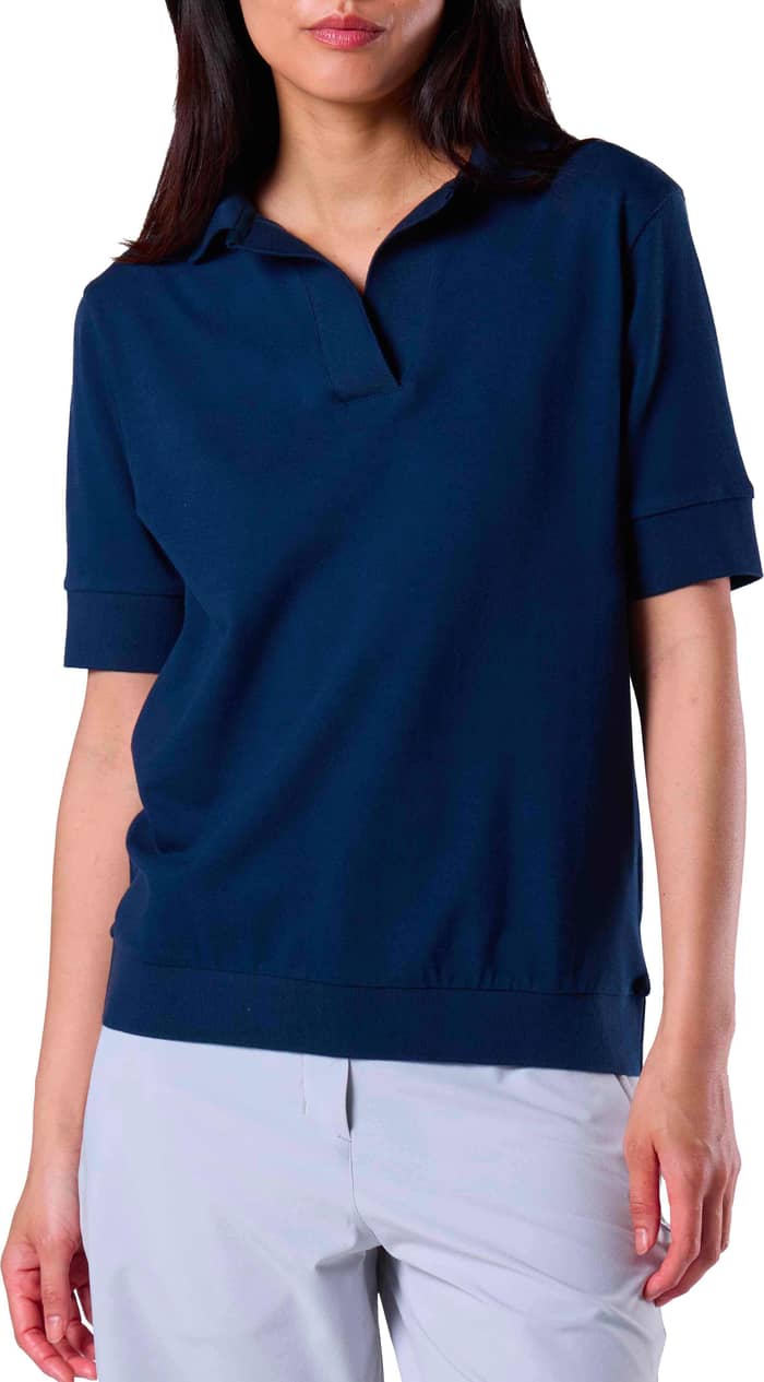 Pique Polo W Dark Navy