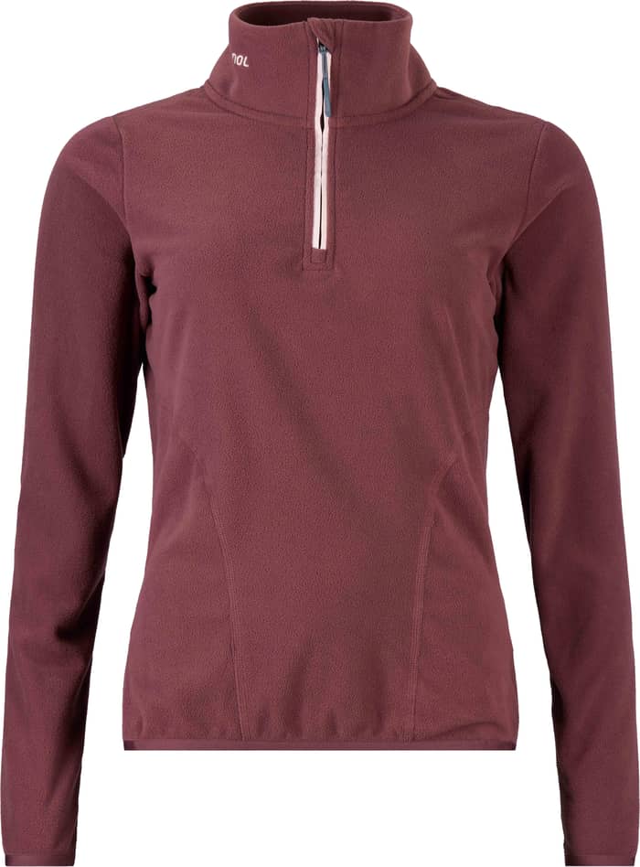 W Quarter Zip Polar Fleece Huckleberry