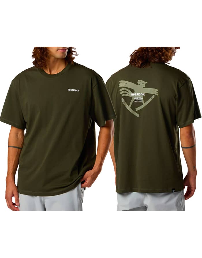 M Waterfall Relax Tee Olive Shadow