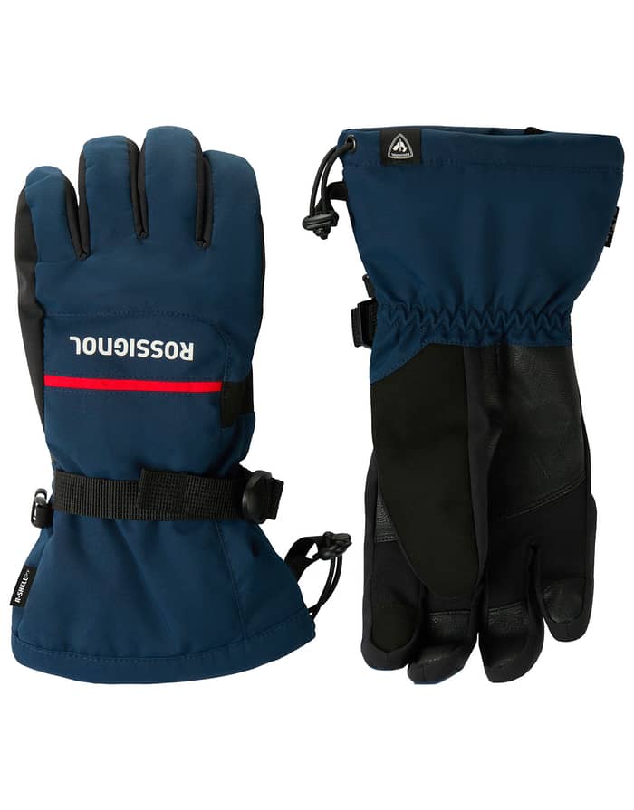 M Action Ski Gloves R-Shell Dry Dark Navy