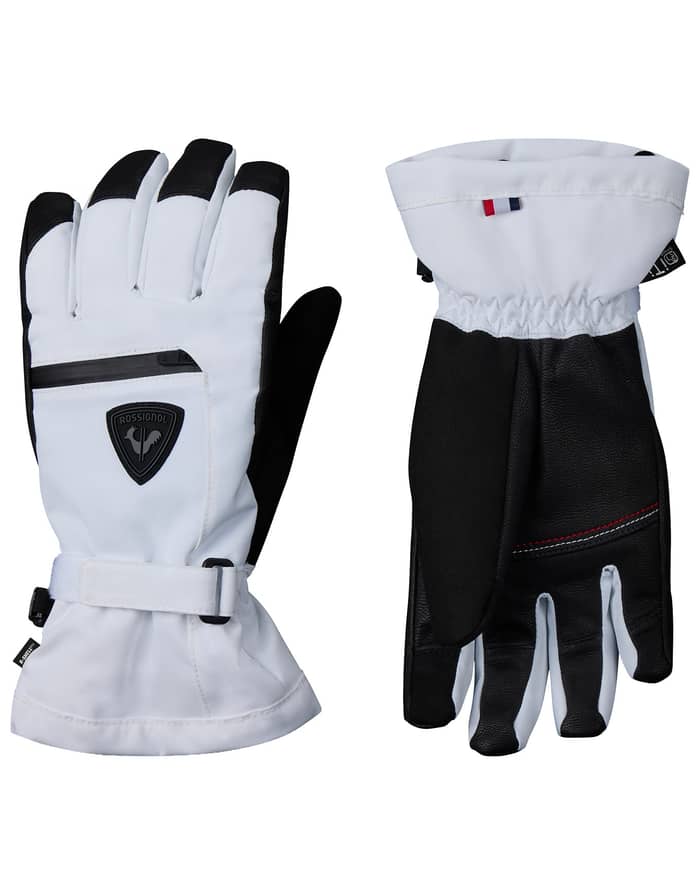 W Romy Ski Gloves R-Shell Dry White