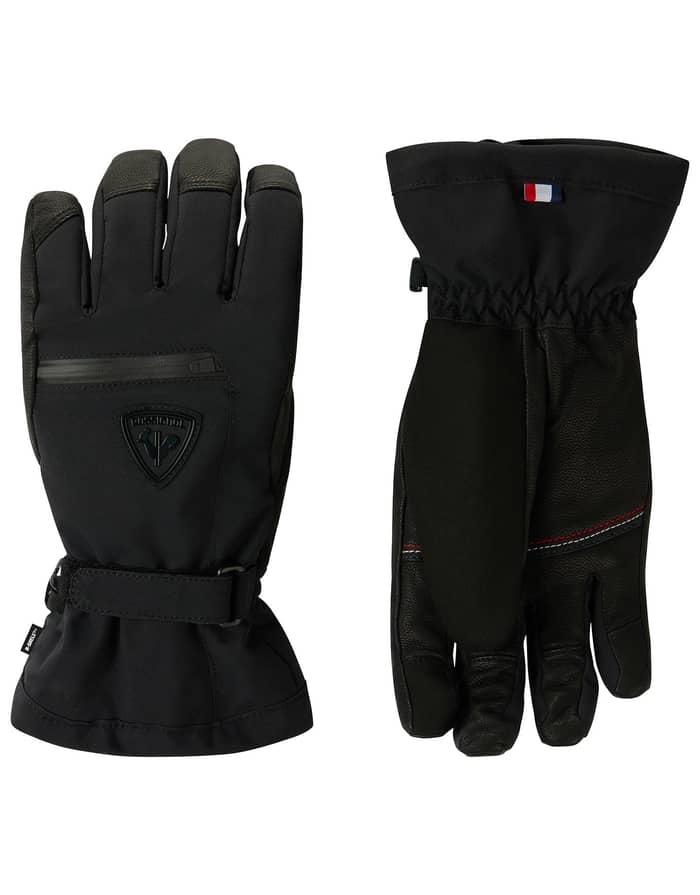 W Romy Ski Gloves R-Shell Dry Black