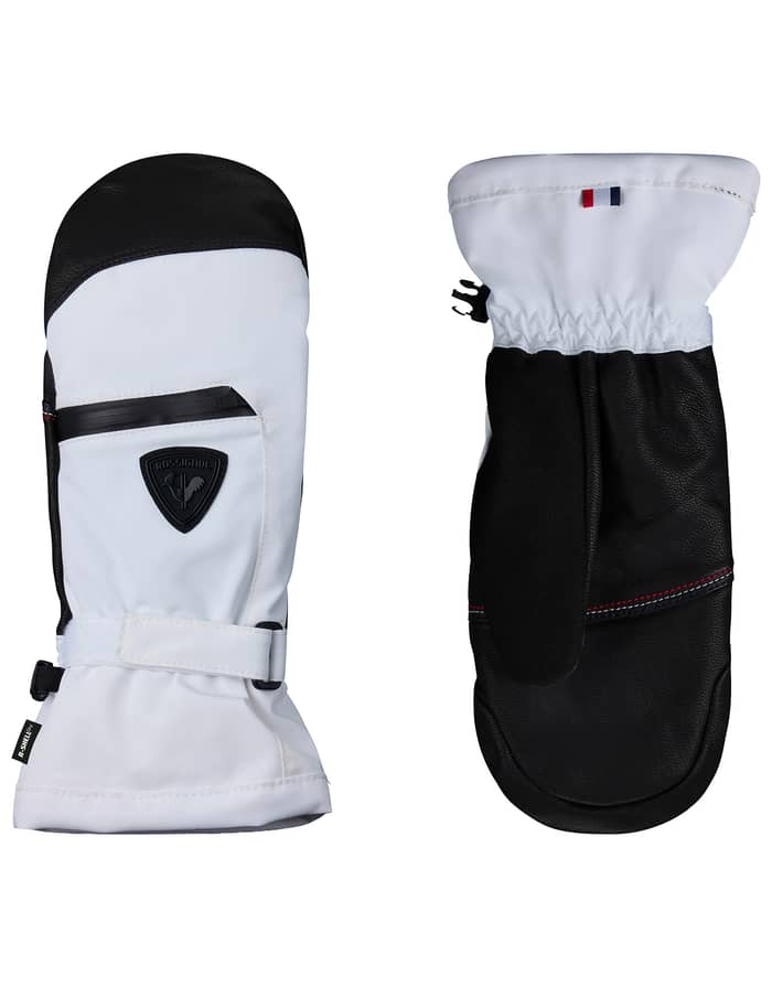 W Romy Mittens R-Shell Dry White