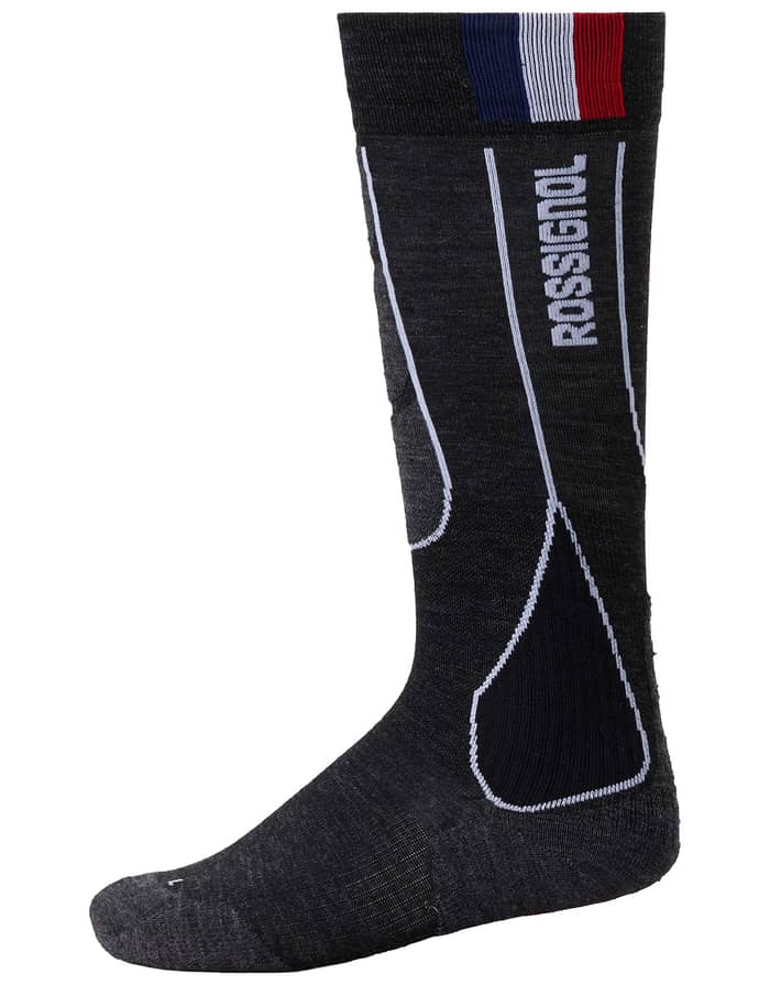 W Intermediate Ski Socks Black
