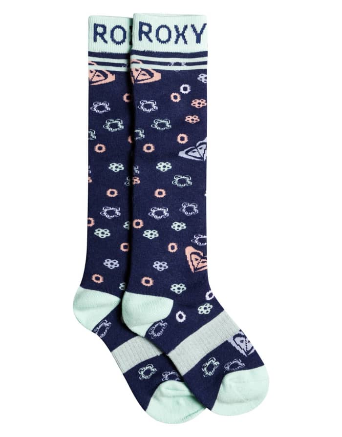 Chaussettes Snowboard/Ski Roxy Paloma - Motif Jacquard Laine/Acrylique (ERJAA03755)