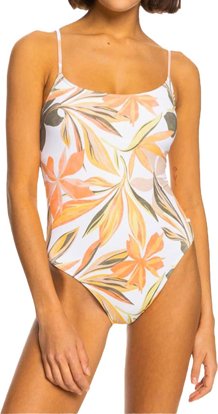 Beach Classics J One Piece Bright White Subtly Salty Flat