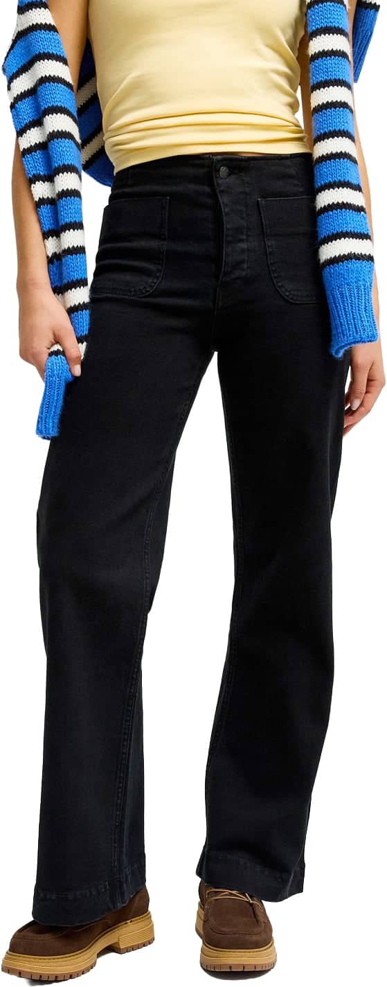 Island Mood Loose Denim Jean Midnight