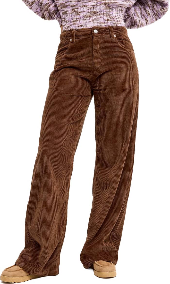 Surf Crush Cord Pant Chestnut