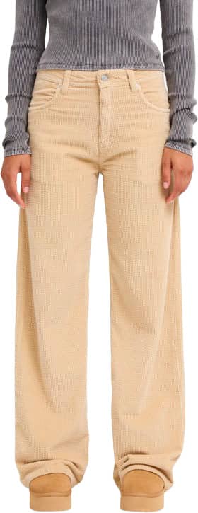Surf Crush Cord Pant Pebble