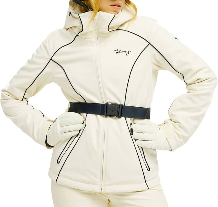 15K Peak Eclipse Softshell Jacket Whisper White